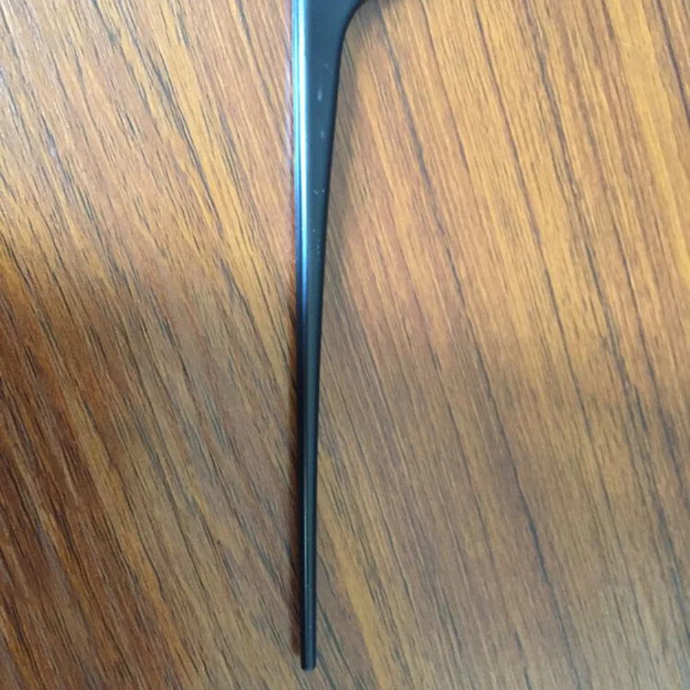 

Black Hair Color Applicator Durable Reusable Easy Clean Long Handle Salon Dyeing Tool Even Color Distribution Hair Dye Brush