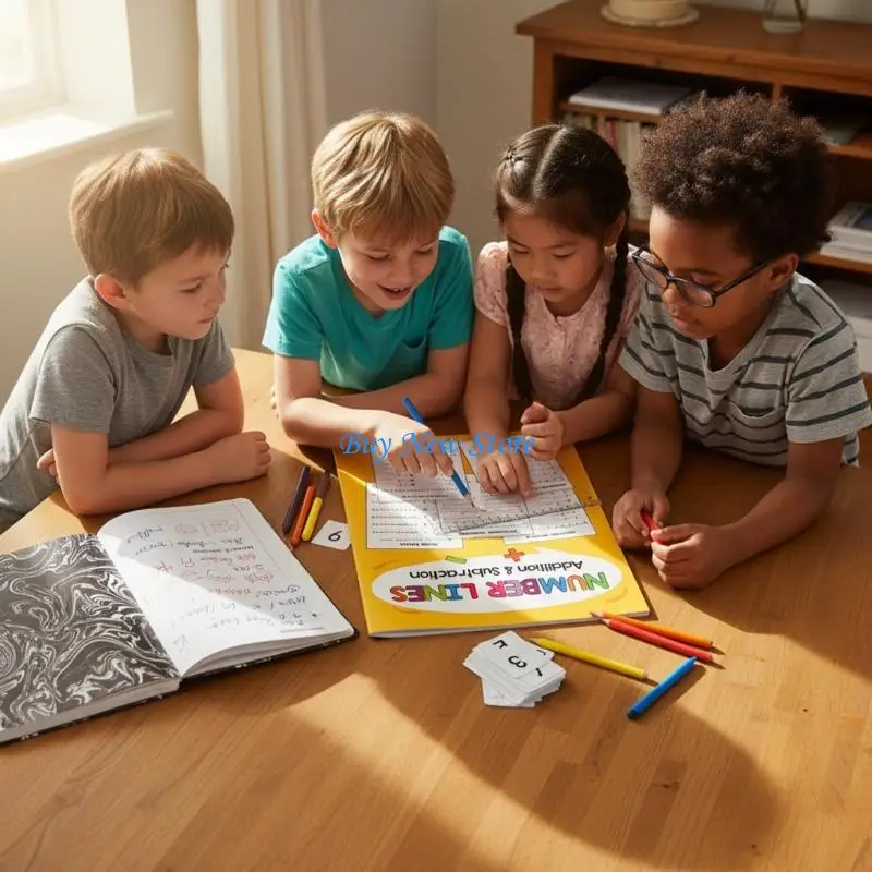 20CE Math Number Line Practice Workbook Practice Notebook With Friendly Paper for Precise Learning in School and Home Study