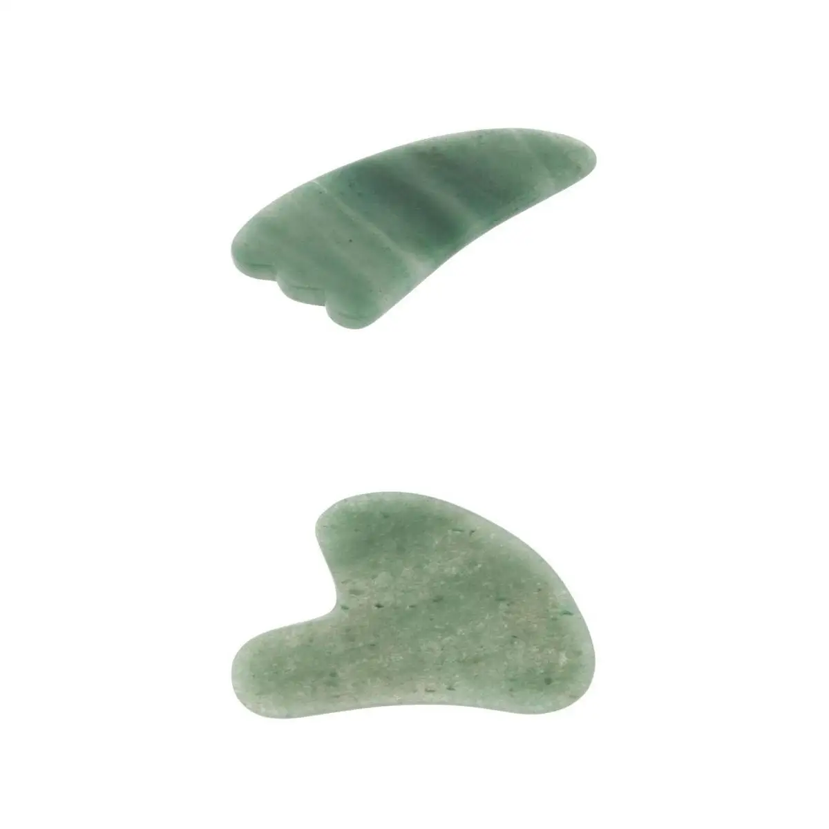 

Нефритовый массажер Гуаша, натуральный нефритовый массажный инструмент для лица и тела