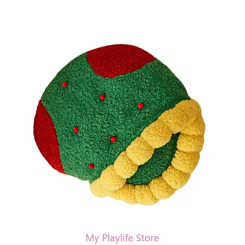 Pet Bed Nest for Dog and Cats Dog Cave Bed Furry Nest Christmas Theme Nest Christmas Sock Cave