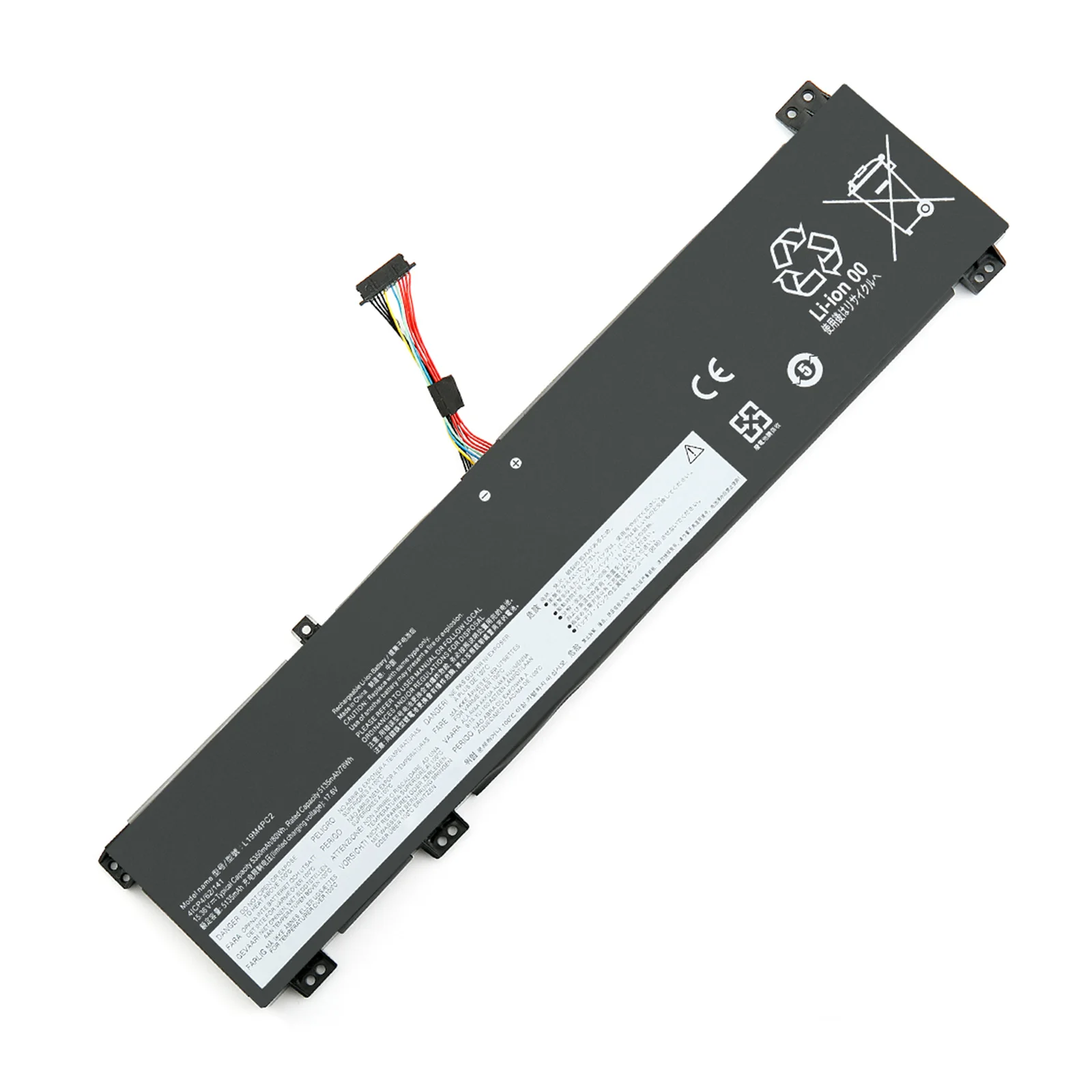 Imagem -06 - Bateria para Lenovo Legion Bvbh L19c4pc0 L19sp0 L19m4pc0 515arh0515imh05h L19m4pc1 L19c4pc2 L19c4pc1 L19c4pc2