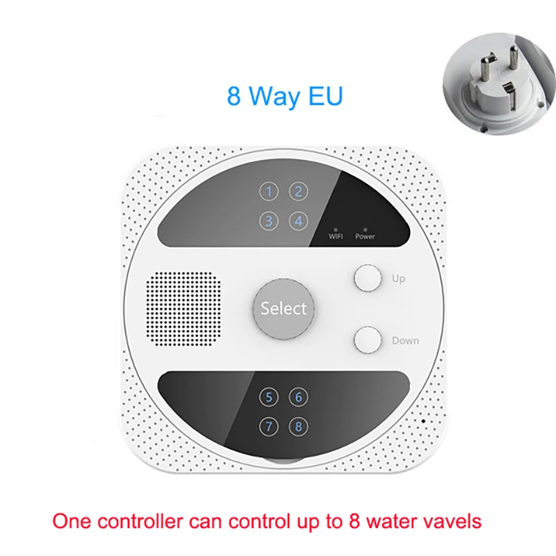 Controller di irrigazione da giardino intelligente a 4/6/8 zone Timer di irrigazione WiFi sistema di irrigazione a goccia programmabile con