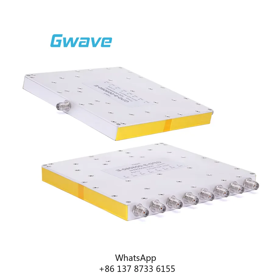 8-Way For SMA Power Divider For Telecom 0.5 GHz To 6 GHz 30 Watt Rated From The Original Title