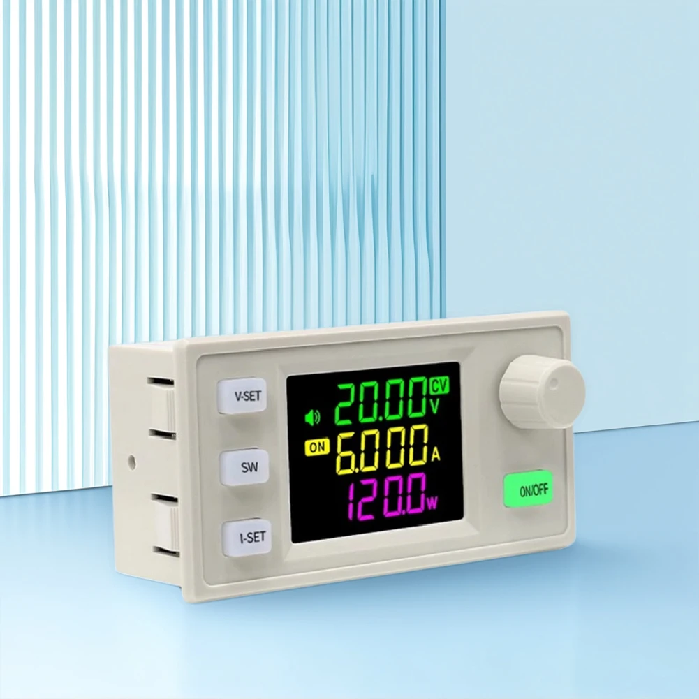 SK120X CNC DC 6-36V To 0-36V DC Regulated Power Supply Stabilized Voltage Step-up Step-down Converter with LCD Display 120W USB