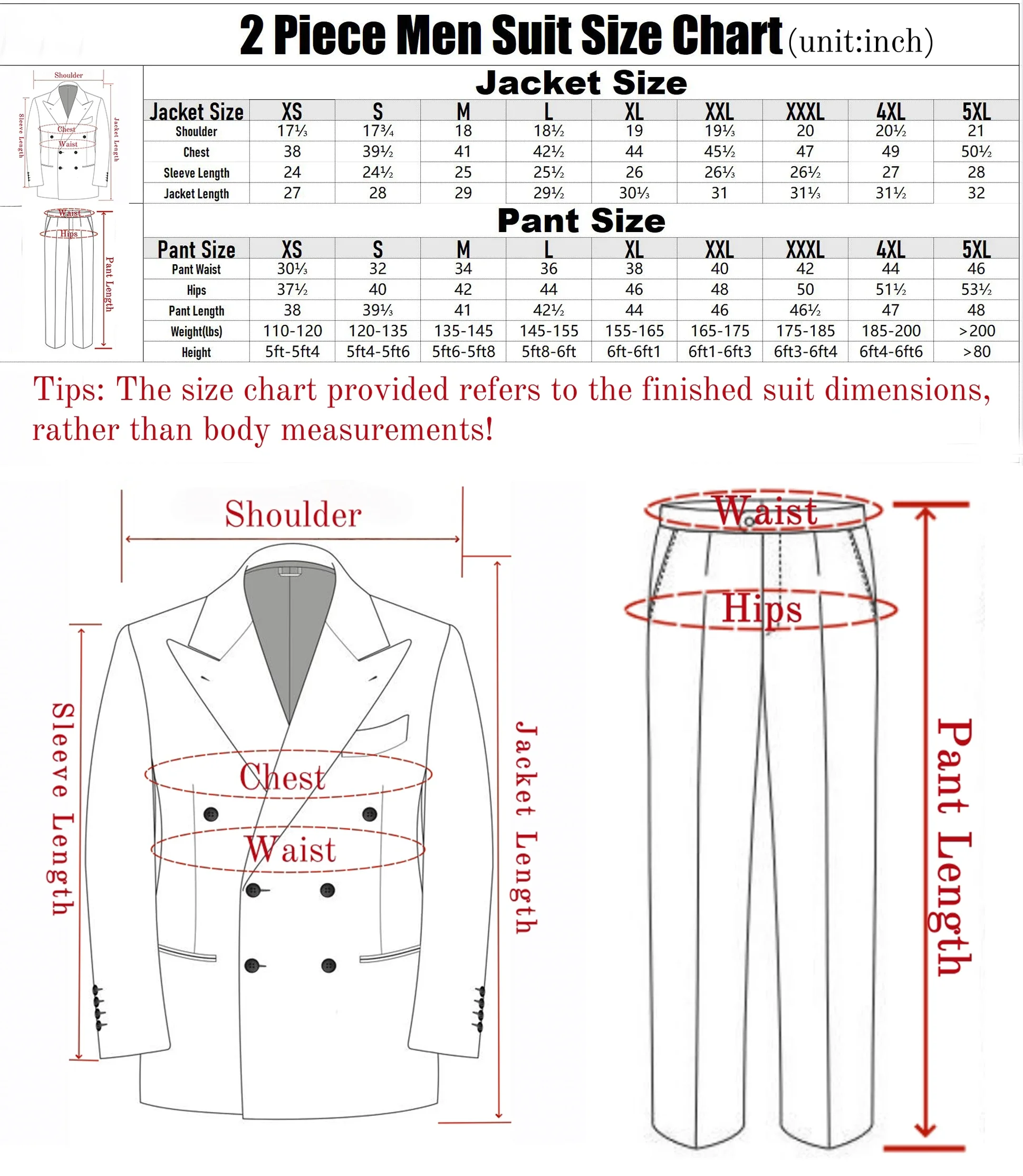 Yimi Men's Suit 2 Pieces Peaked Lapel Double Breasted Tuxedos Groom Blazer Pants Party Business Tailored Set Hot Sell Customized