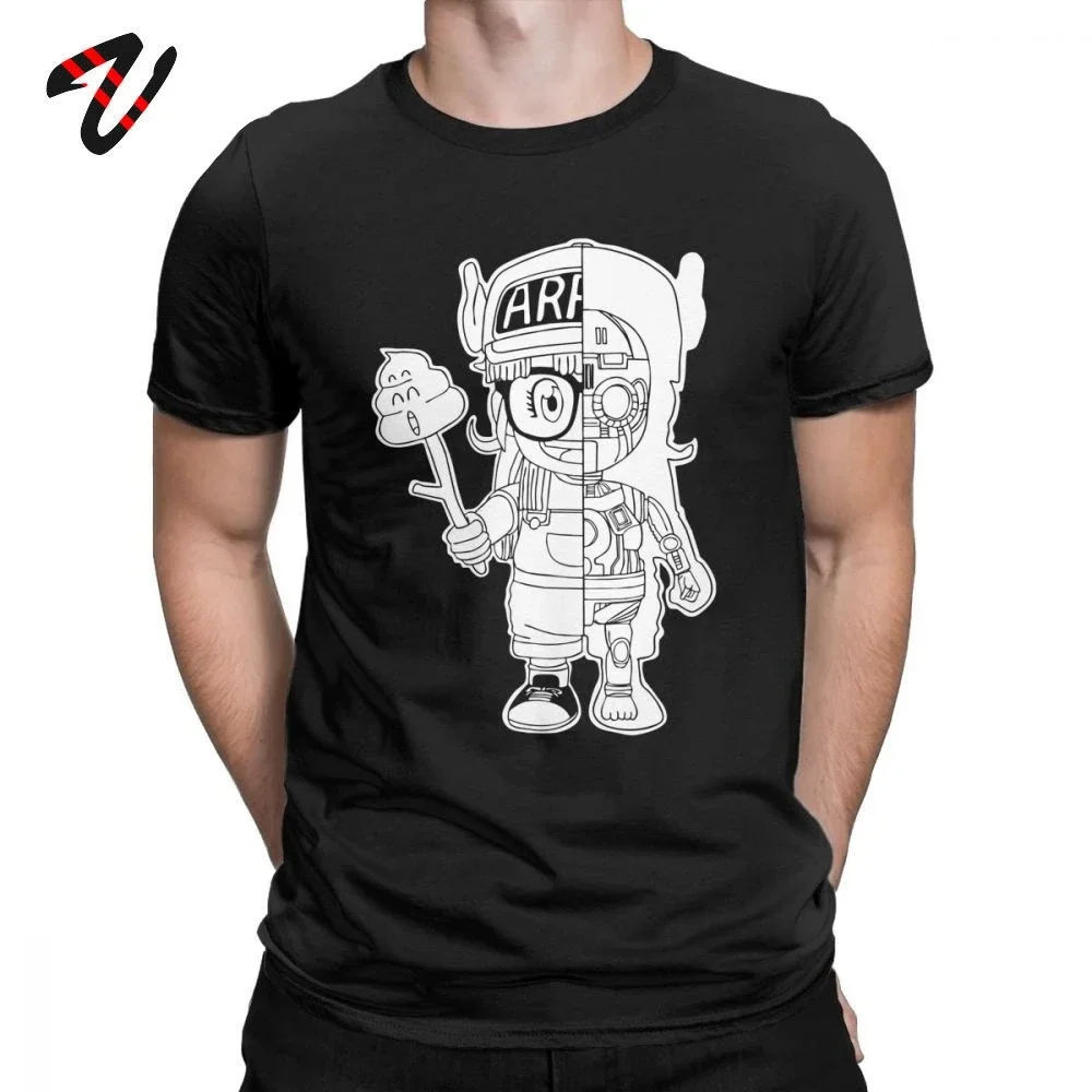 T Shirt Dr. Slump Casual  Men  Arale Sanatomy Tees Crewneck Tops Tees Funny T Shirts Round Neck Tops Tees  T-Shirt