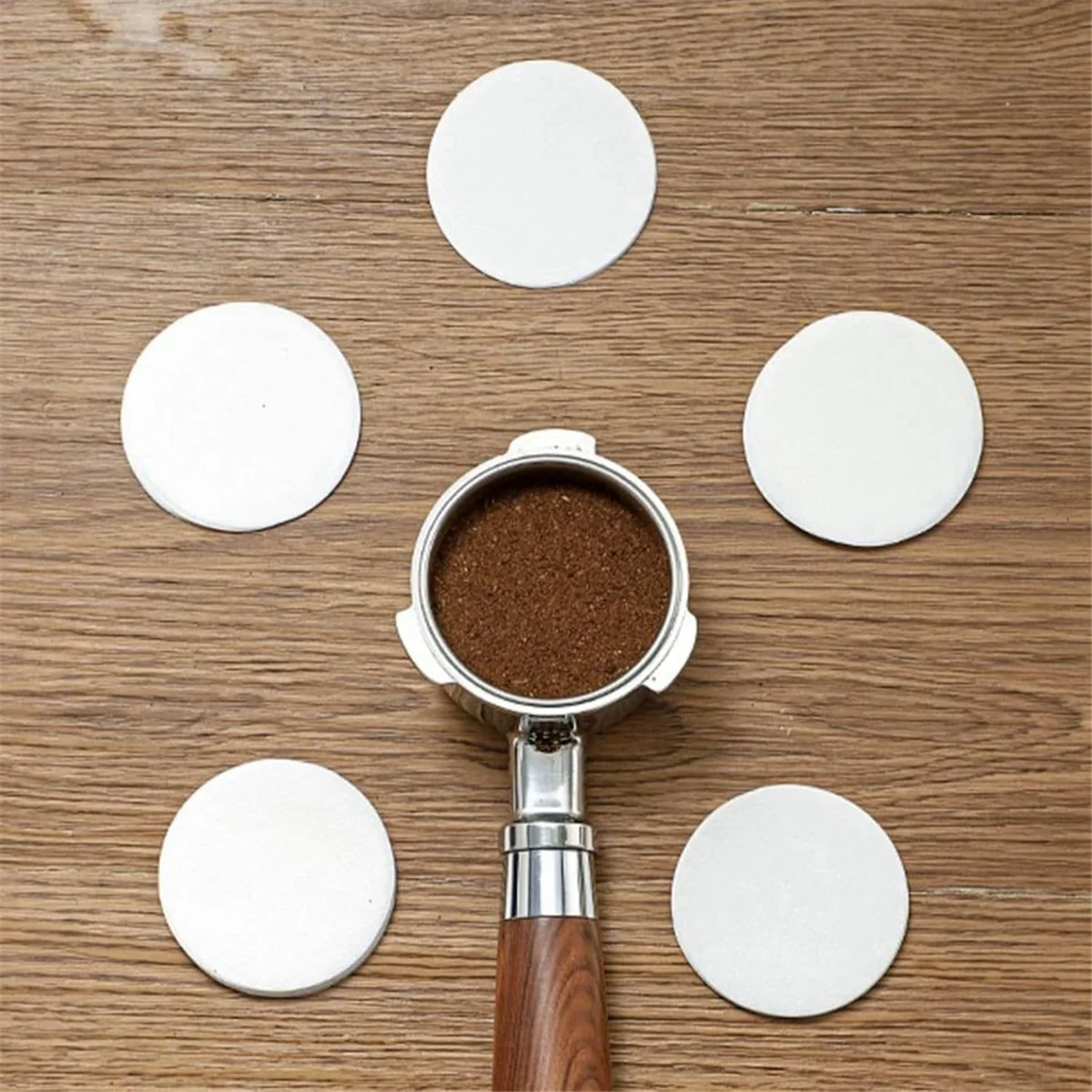 Kertas Saring Kopi AT16, Kertas Saring Kopi Warna Primer untuk Mesin Espresso, Pilihan Ideal untuk Barista dan Pecinta Kopi