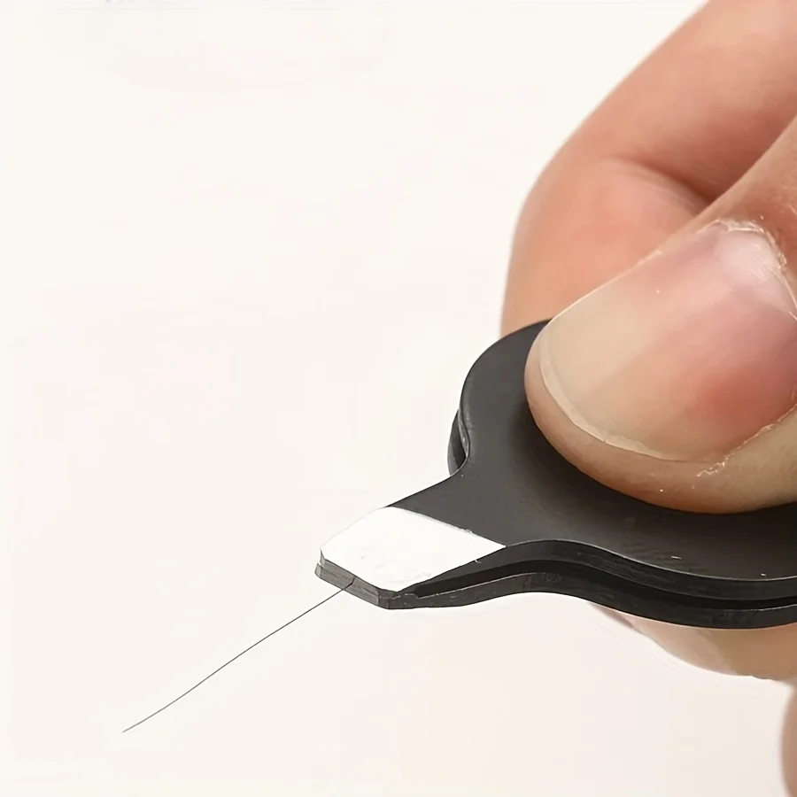 1 szt. Pęseta z ukośnymi końcówkami i pustym trzonkiem ze stali nierdzewnej do usuwania włosów z brwi i twarzy, dla kobiet i mężczyzn, ze stali nierdzewnej