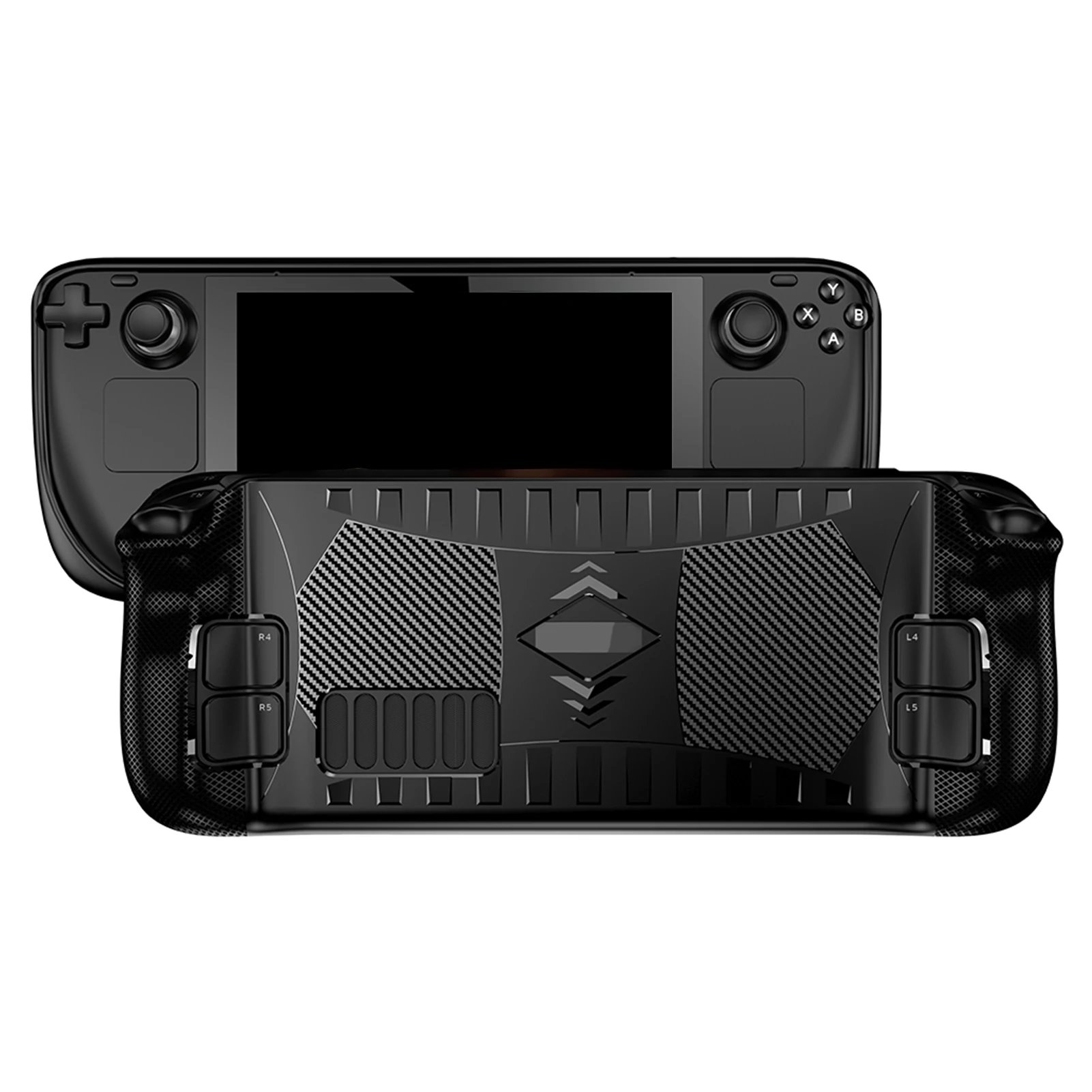 

Solid Game Console Cover Protective Soft Shell Accessories Scratch Resistant Anti Drop Non Slip Ergonomic TPU Fit For Steam Deck