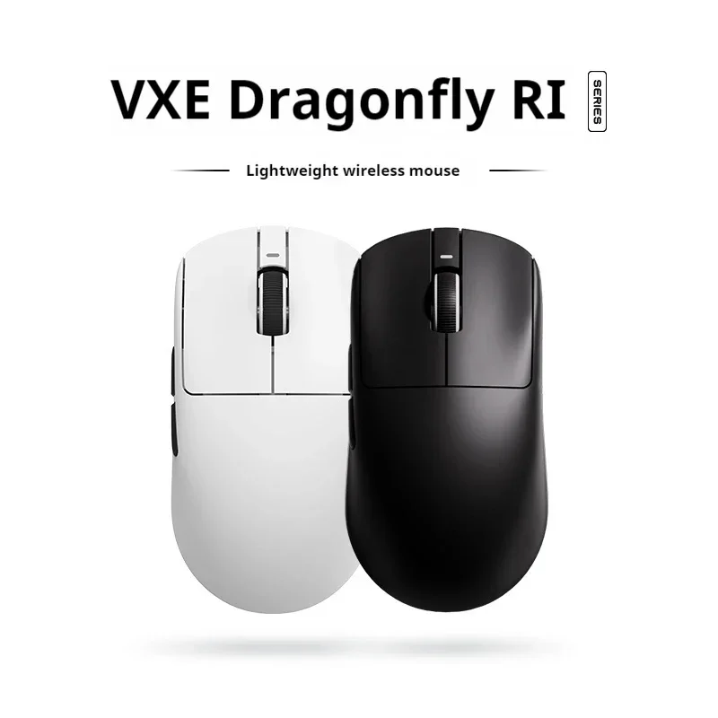 New Vxe Dragonfly R1 SE Mouse of The Game E-Sports Long Battery Life Paw3395 Lightweight Ergonomic Three-Mode Bluetooth Mouse