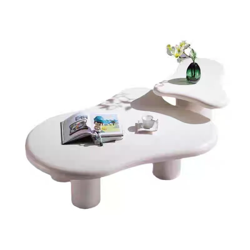 

Coffee table wabi sand wind irregular special-shaped simple modern living room home creative Internet