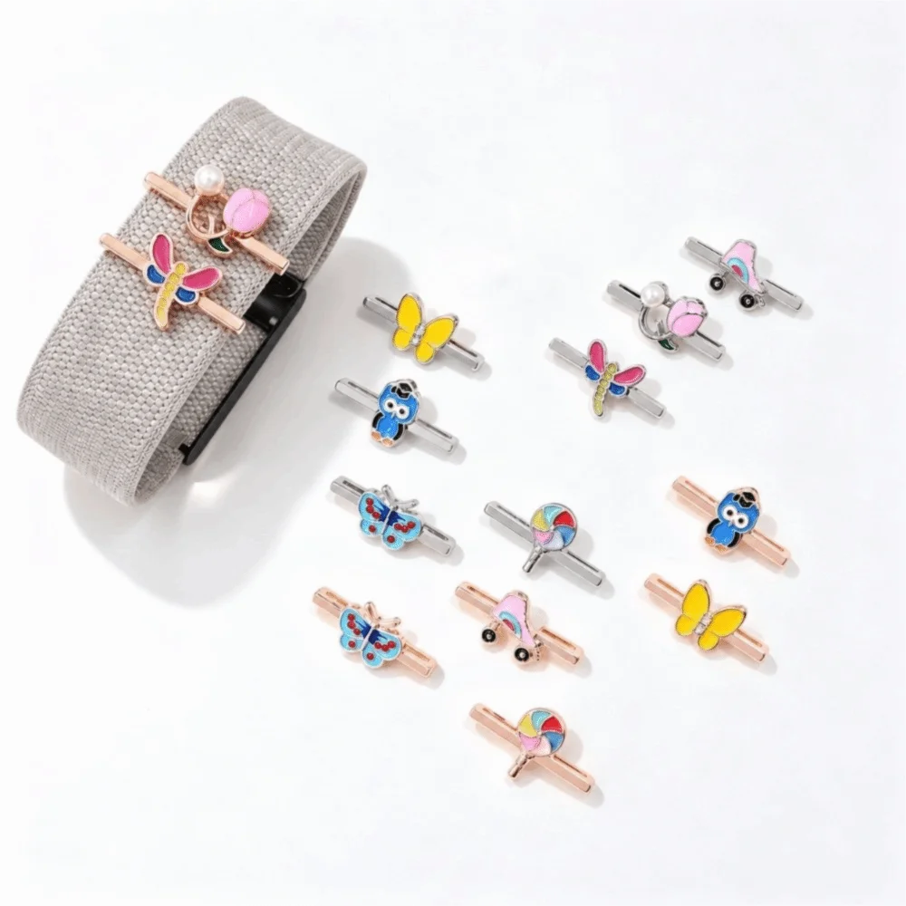 Cartoon Watch Strap Decorative Clasp Small Size Metal Watch Band Accessories DIY Jewelry Items for Whoop 5.0/5.0 MG/4.0
