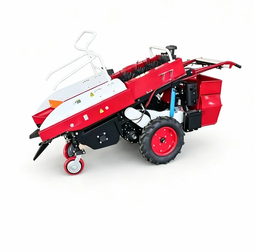 -For Self-Propelled Corn Picker with Double Differential Steering and Electric Start for Efficient Single Row Harvesting*