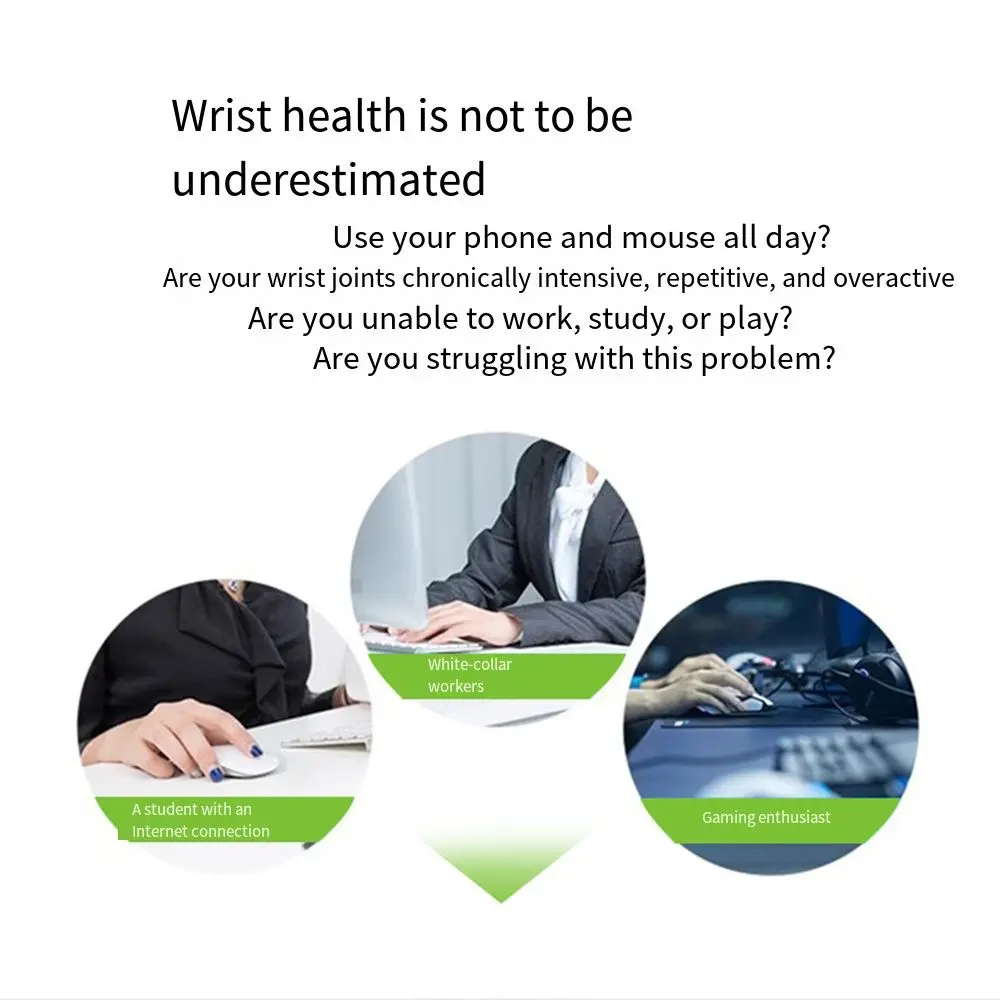 Convenient Comfortable Gradient Mouse Pad Soft Creative Computer Wrist Pad Anti-slip Soft Sponge Silicone Mouse Pad Laptop