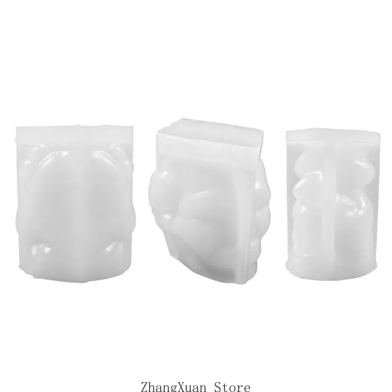 DIY Gussformen Kerzenform Silikon Backen Handwerk 3D Form Anhänger Formen 3XUF – Detail 9