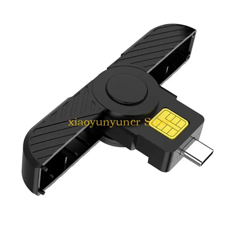 P9JB USB C Cards Pembaca USB Kartu Pembaca Pembaca Kartu Lipat untuk Telepon Laptop