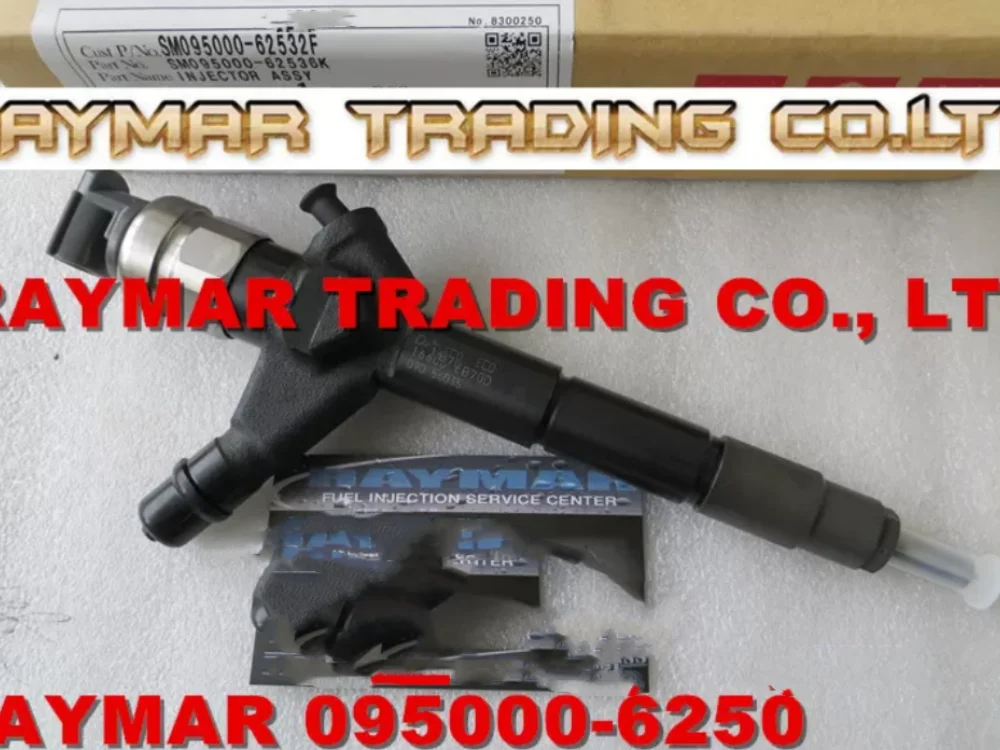 Genuine diesel common rail fuel injector 095000-6250, 095000-6253, 16600-EC00A, 16600-EB700, 16600-EC00B