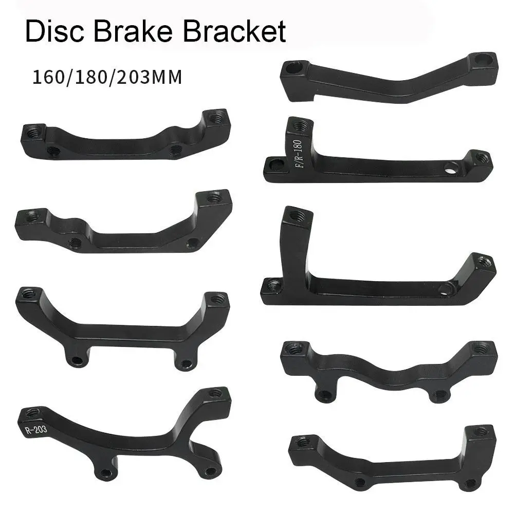 140mm 160mm 180mm 203mm Disc Brake Mount Adapter PM/IS Converter Black Ultralight a/B Pillar Exchange Bracket Bicycle Accessory