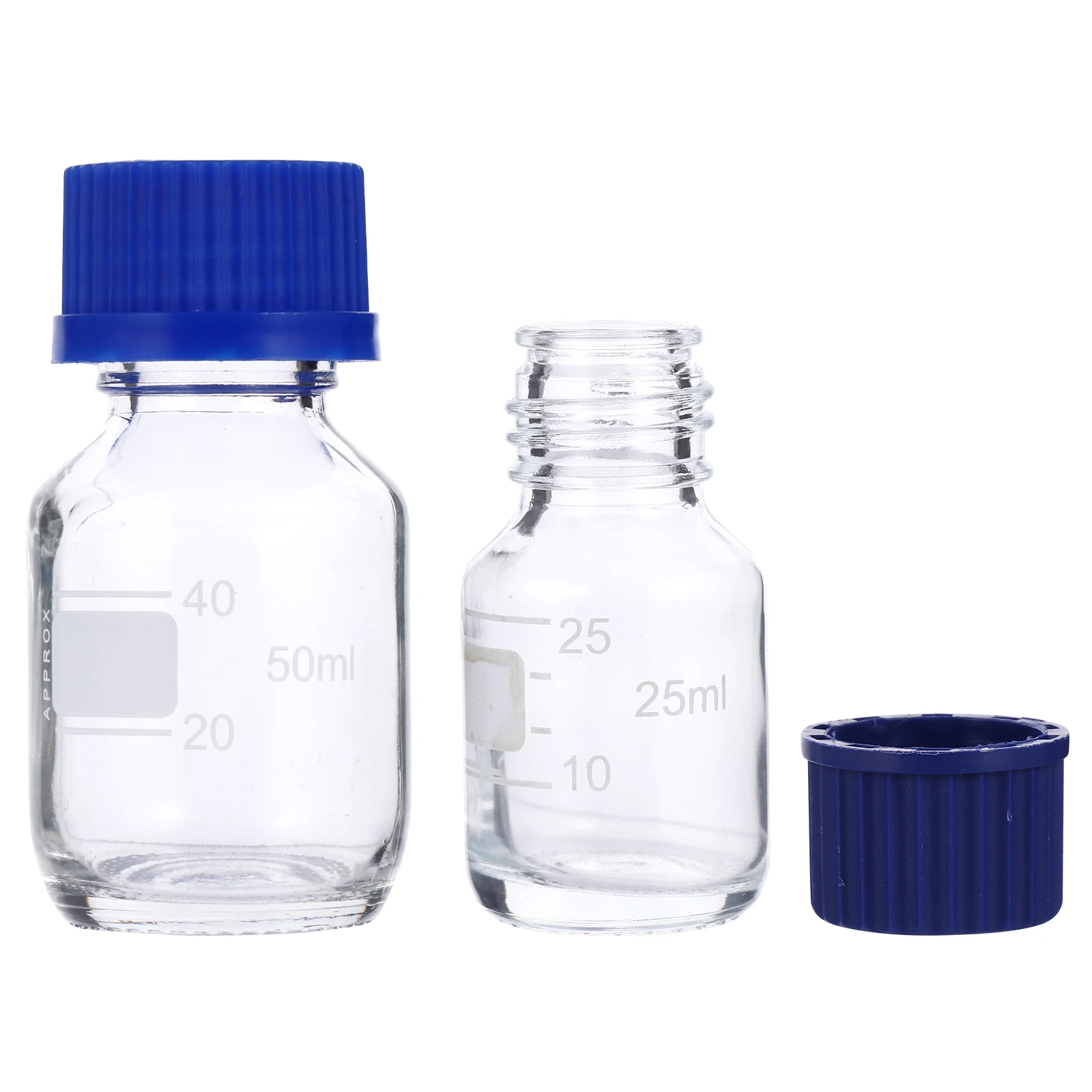 

Scientific Reagent Bottle Glass Bottle Round Liquid Bottle Sealing Medicine Bottle Liquid Storage Bottle