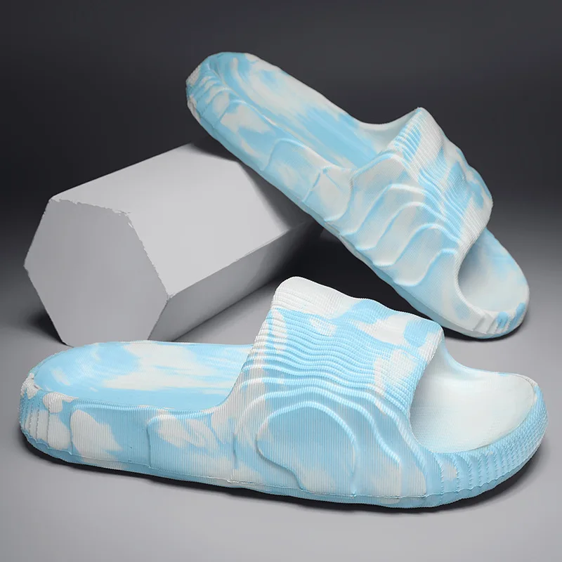 

2025 Women Summer Platform Slippers Soft EVA Men Home Floor Shoes Leisure Beach Slides Camouflage Color Couples Street Sandals