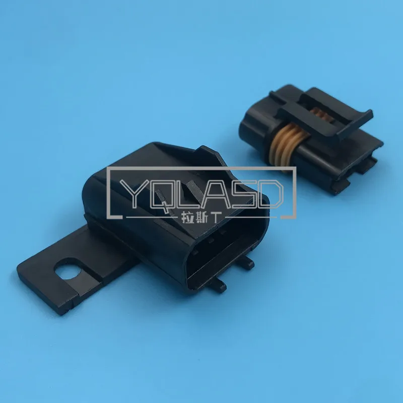 

1 Set 2 Way 6.3mm Sealed Connector For Inline Fuse Cable Harness Car Starter Plug 12033769 54200521 12033731