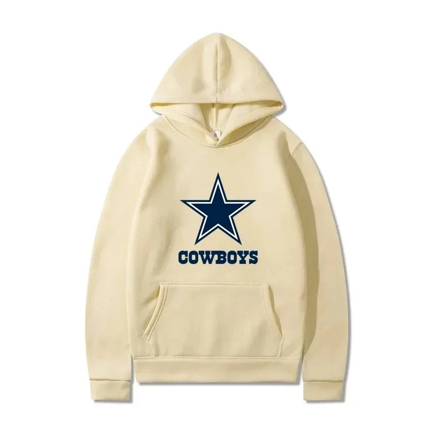 New American Football Dallas Cowboys Surrounding Fashion Trend Men Women Cotton Hoodie Loose Casual Sports Pullover Sweater