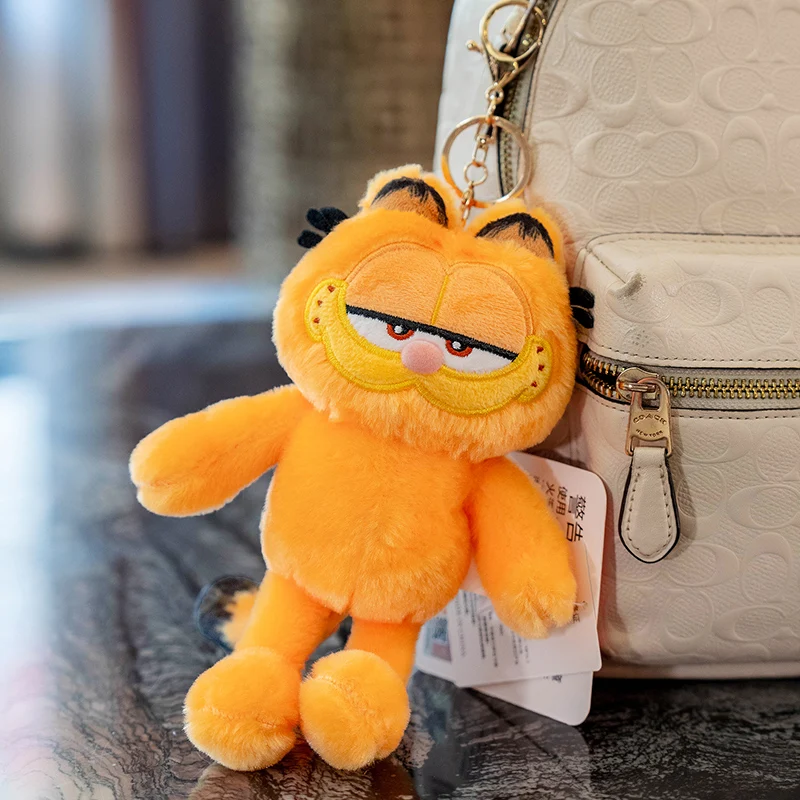 Originale Garfield Cat Odie Dog Bag ciondolo adorabile farcito The Garfield Movie Anime Doll placare Plushies regali di natale ragazza