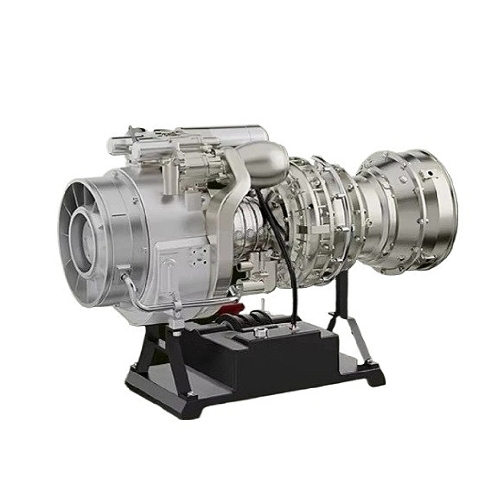 

Модель авиационного двигателя TECHING Turboshaft: Сборная модель турбовентиляторного двигателя для вертолета Black Hawk, металлическая турбина с более чем 470 деталями