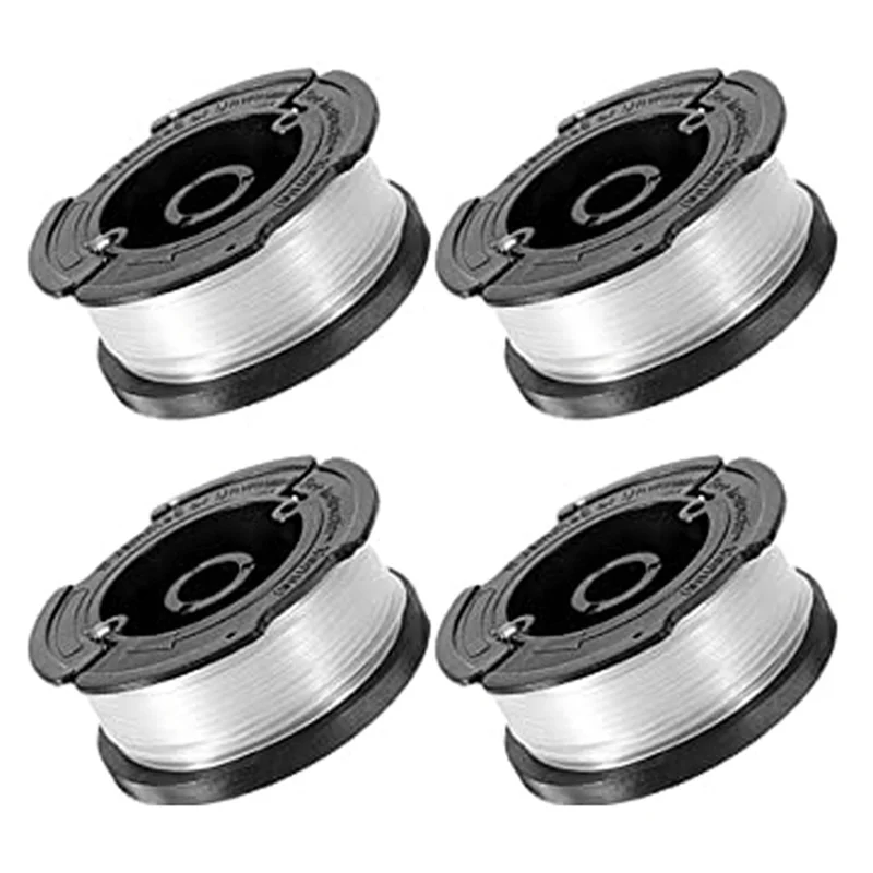 

A63X-16 Pcs Line String Trimmer Multifunctional Autofeed Weed Grass Trimmer Replacement Spool For BLACK+DECKER AF-100-3ZP