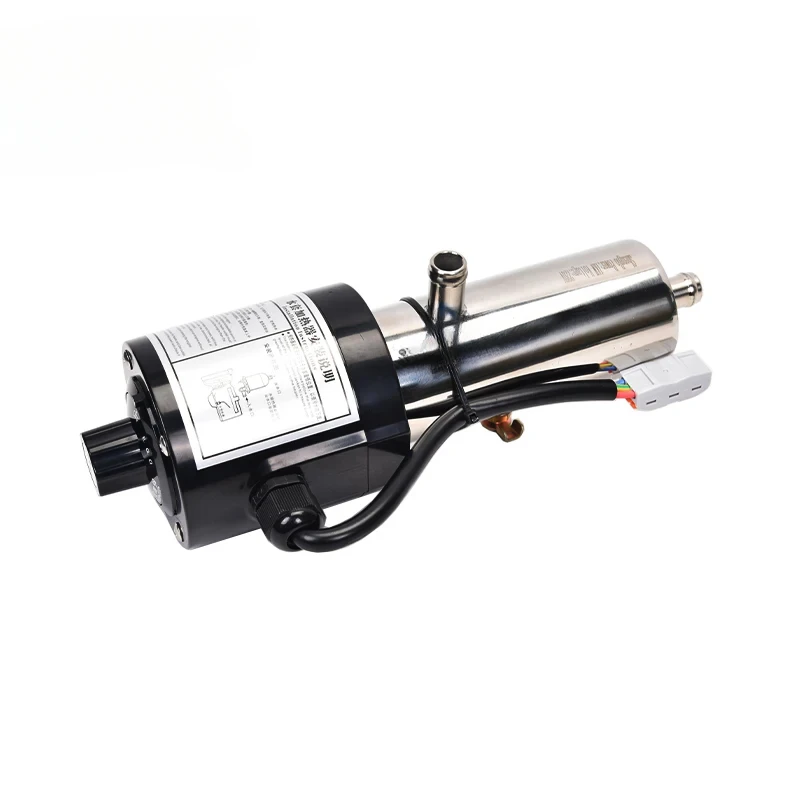 Stainless Steel Adjustable Water Jacket Heater 120V/240V 2000W 3000W 4000W, Auto Circulation Preheater for Diesel Generator
