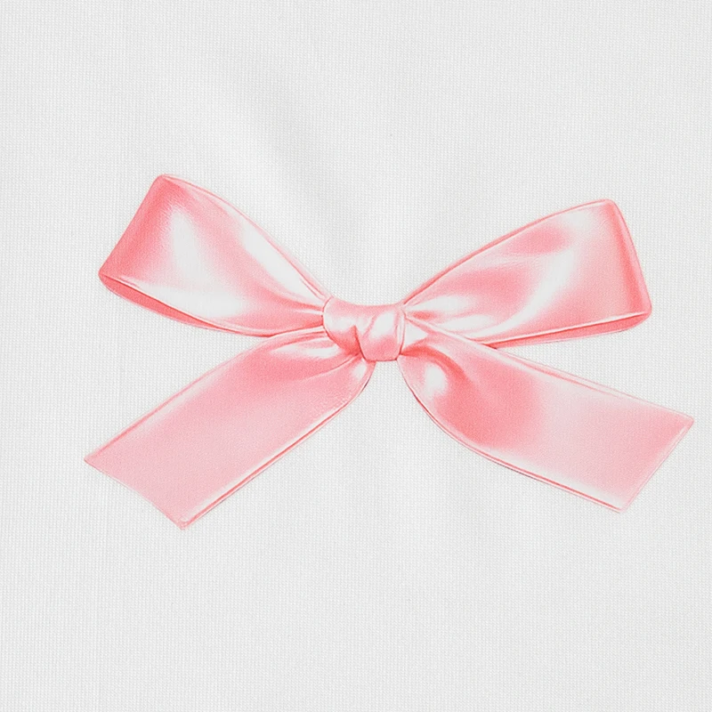 1/3-teiliges Mädchen-Sommerkleid, bequemes Freizeitkleid, süßes und niedliches Kleid mit Schleifendruck, Plissee-Kleid, Rundhals-Knielanger Rock – Detail 30