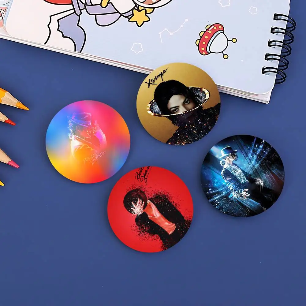 شارات مايكل جاكسون الإبداعية صفيح لينة زر دبابيس الحيوان أيقونة بروش التلبيب على ظهره شارة الملحقات دبوس #1