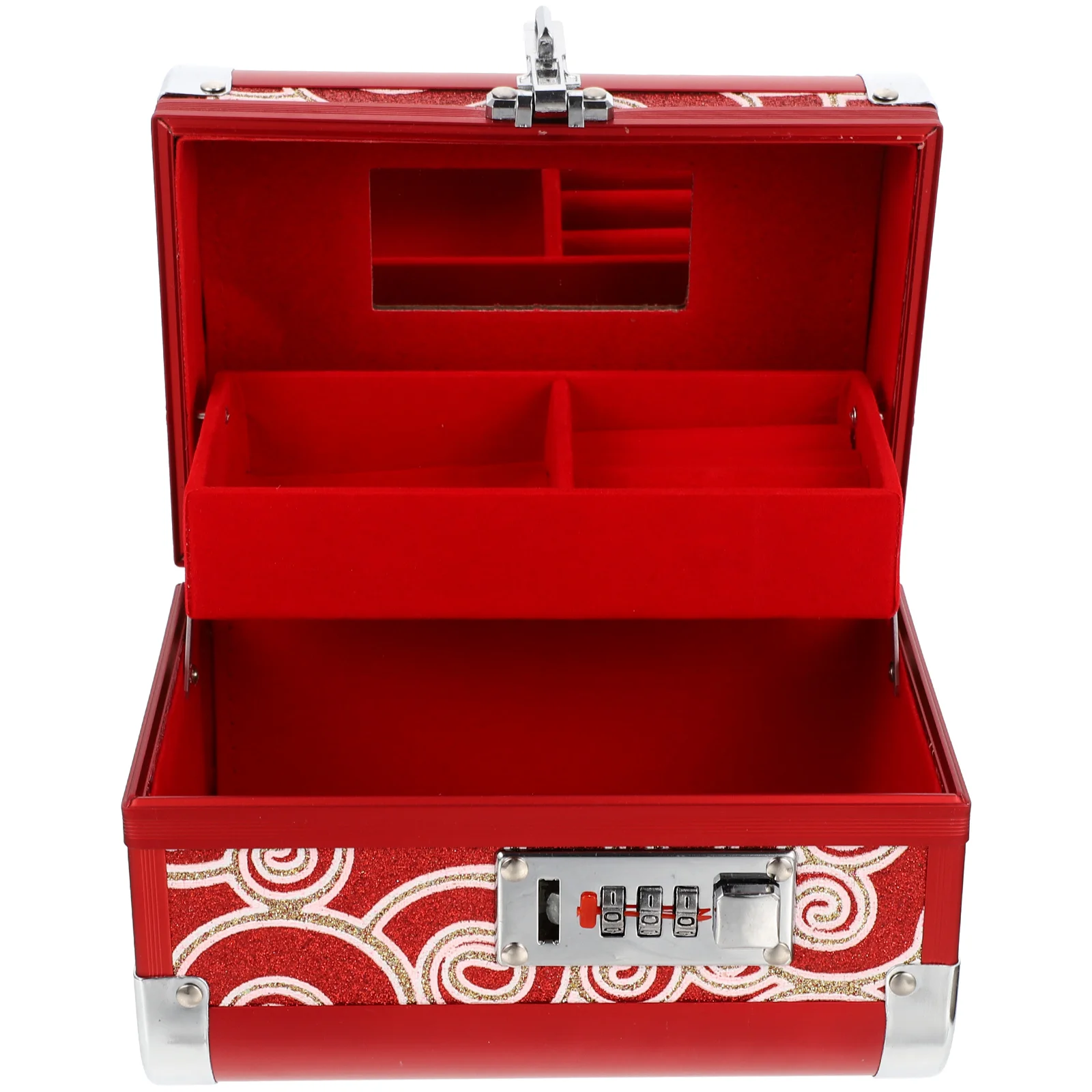 

Wooden Jewelry Earring ganizer Treasure Container Storage Box For Home for Home Storage