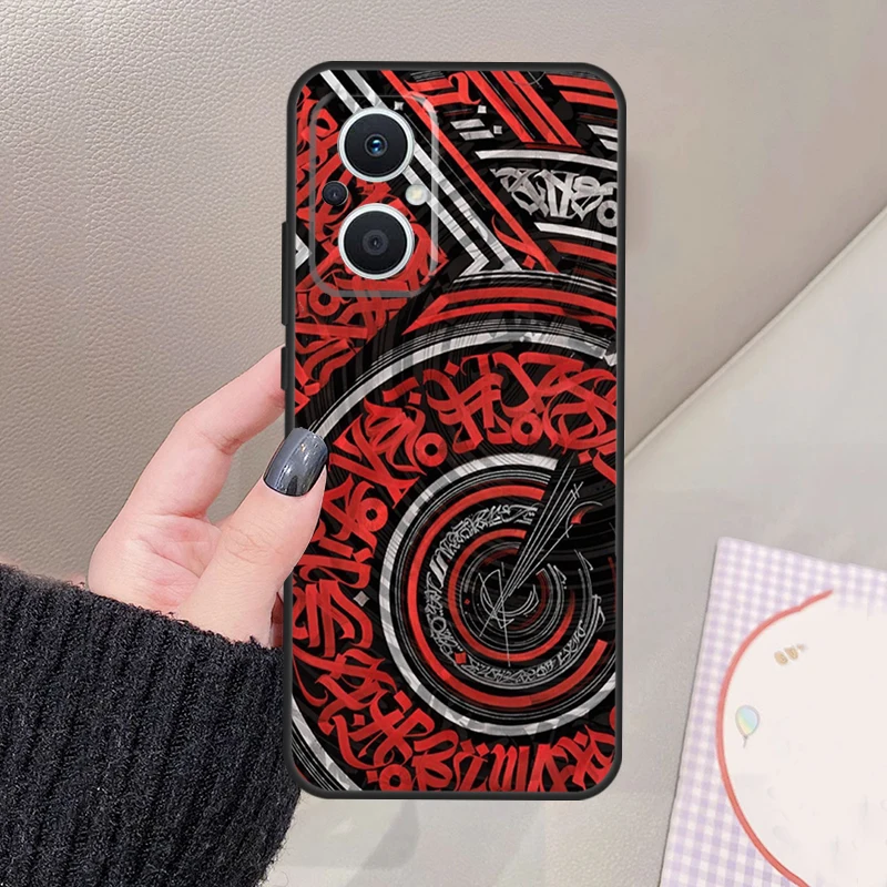 Pokras Lampas Art Graffiti For OPPO Reno 4Z 2Z 5Z 8T 4 5 6 7 8 Lite Case For OPPO Find X5 X2 X3 Lite Neo X6 Pro Cover