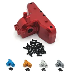 MJX Hyper Go 14301 14302 14303 Metal Rear GearBox Housing Gear Box Differential Case 1/14 RC Car Upgrade Parts Accessories