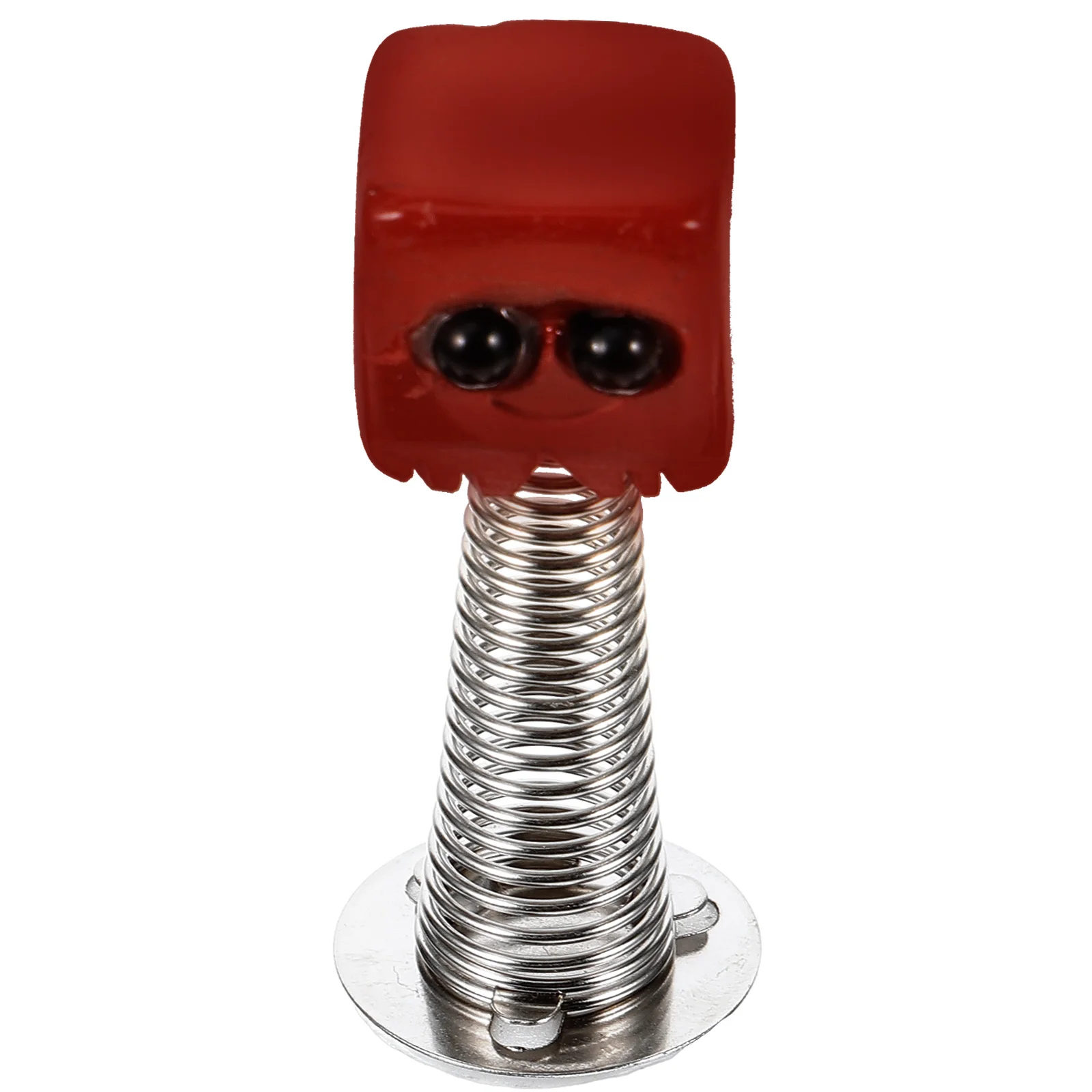 

Mini Crystal Small Spring Car Dashboard Shaking Head Decoration Lightweight Compact Auto Ornament Vivid Color Car Accessory