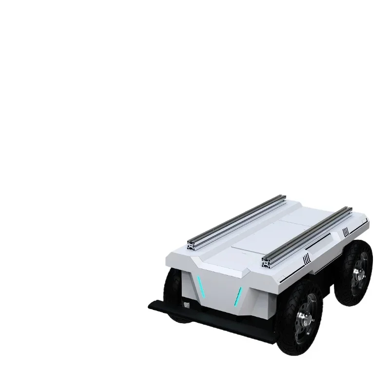 Rotate in place, four-wheel differential wire-controlled chassis, smart car, laser navigation, driverless, handling car