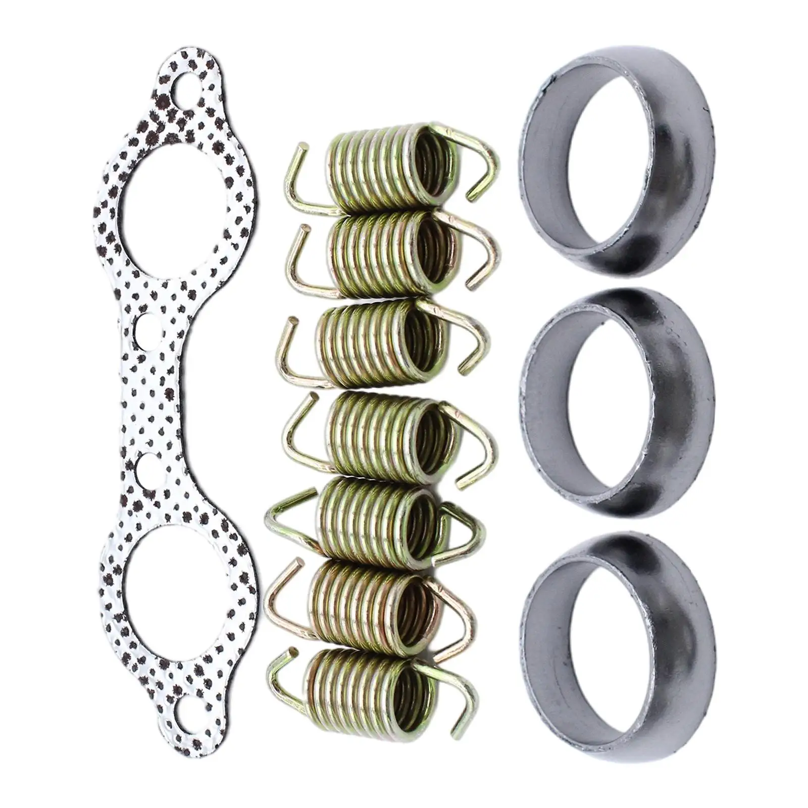 Junta de escape 5250091 7041789 Kit de muelles, para Polaris 800 4x4 Efi 10-12, 5243518 7041789 11 piezas