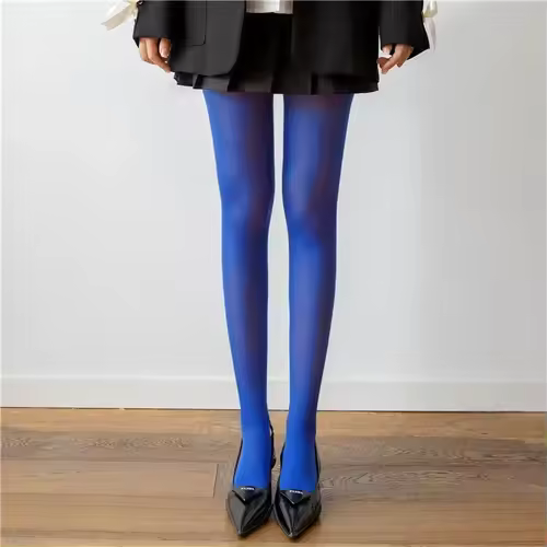 Trendix New Red Stockings Women Bodycon Super Elastic See Through Lace Pantyhose Autumn Sexy Slim Elegant Burgundy Tights Winter - Image 15