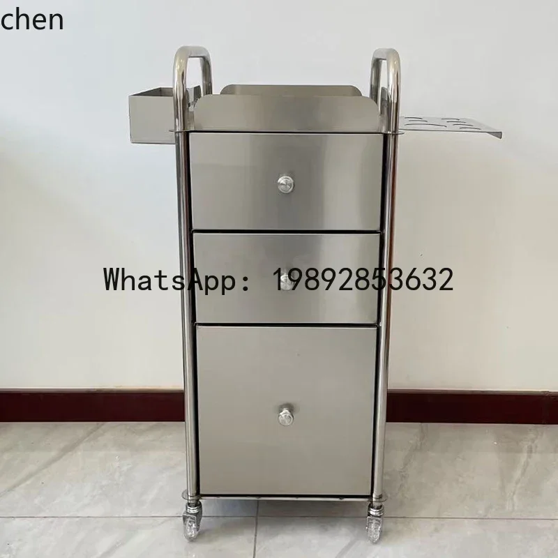 B1ステンレス鋼ツールキャビネット シンプルなヘアサロン専用ツールキャビネット ヘアサロンロッカー