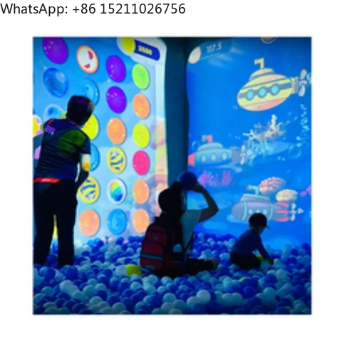 Interactive Wall Projection High Precision Kids Playground Wall Interactive Game - Touch Sensor