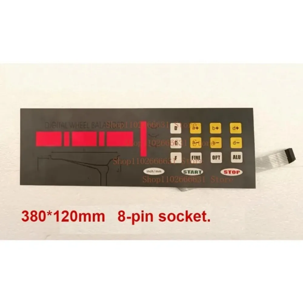 Tyre Wheel Balancer Machine Key Board Panel Button Display Board For Unite U-120