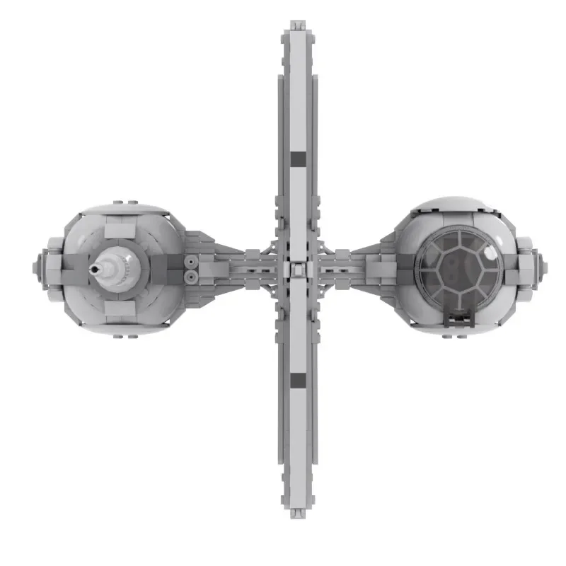 Bricklink MOC Star Movie Spaceship TIE Bizarro (TIE/e1) Experimental M1 Starfighters Sets Builidng Blocks Toys Christmas Gift