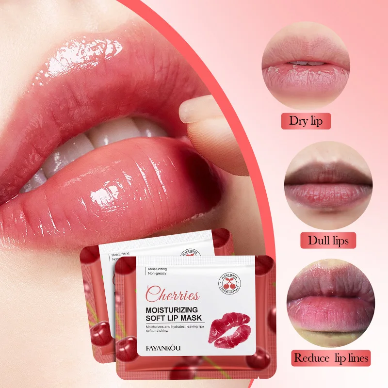 Lippen membran entfernen dunkel aufhellen Melanin Lippen maske verblassen Lippen linie aufhellen Peeling befeuchten abgestorbene Haut Reparatur Lippen pflege neu