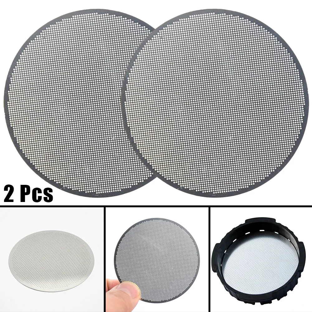 Filter Coffee Filters 2pcs 304 Stainless Steel Black Lid Durable Food Grade For Aeropress Practical Quality Is Guaranteed