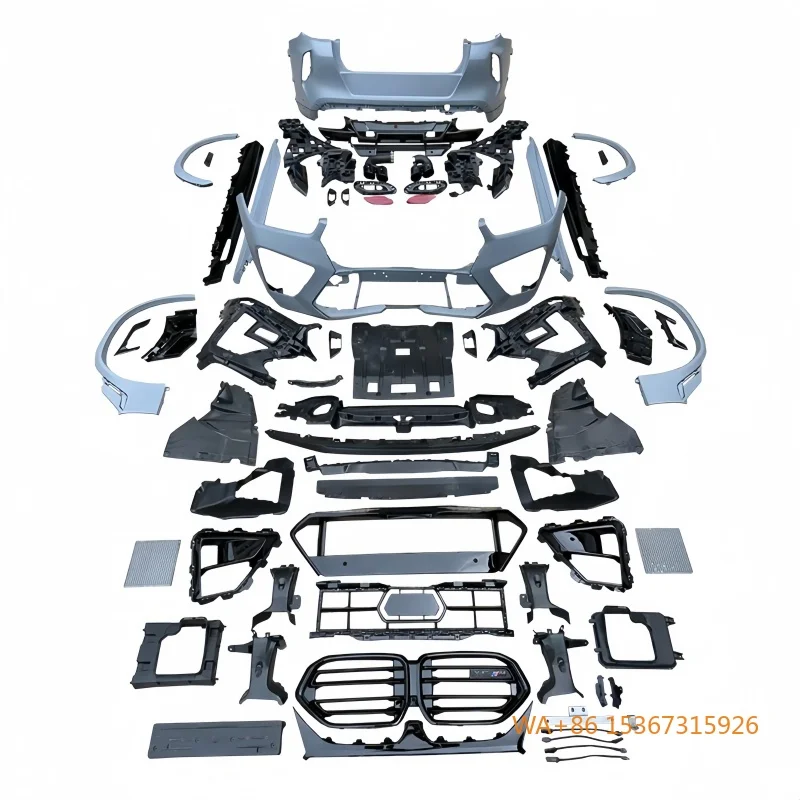 

Suitable for 19-24 Models of X6 G06 Upgraded and Modified X6M Molded PP Large Surround Complete Body Kit