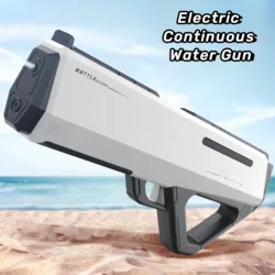 Electric Water Gun Automatic Absorbtion Gun for Adults&Kids Summer Beach Outdoor Water Continuous Blaster Pistol Toy Gift