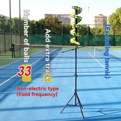 Pro Tennis Ball Dropping Machine Speed and Height Adjustable Tennis Ball Feeder Automatic Tennis Serving Machine Swing Exerciser