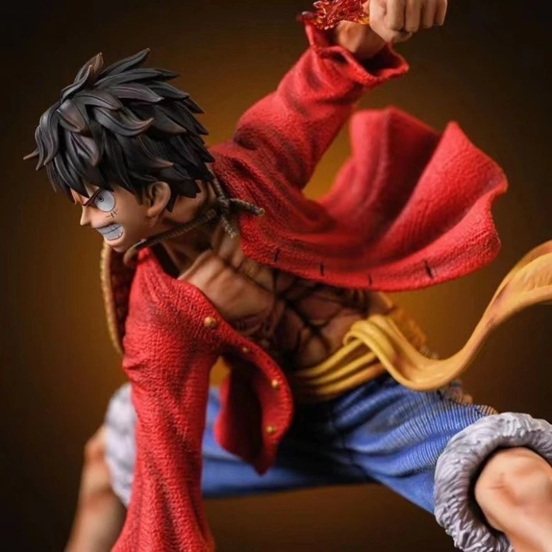 Anime One Piece Seconda marcia Rufy Statue modello. Action figure in PVC GK Decorazione da collezione Regalo desktop. Regalo. Regali giocattolo