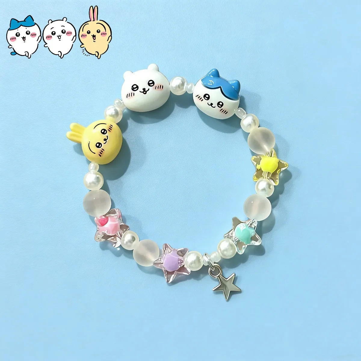 

Cute Chiikawa Bracelet Hachiware Usagi New Jewelry Kawaii Anime Figure Exclusive for Beautiful Girls Gift